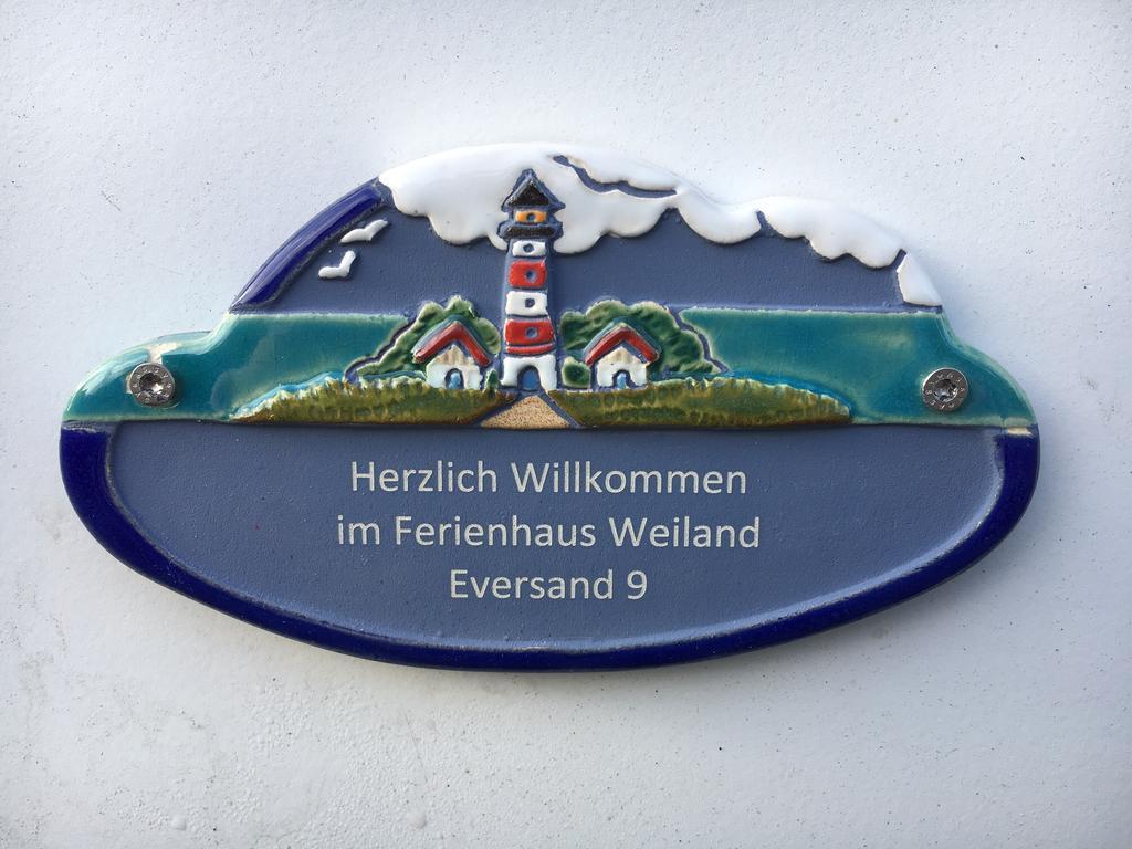 Ferienhaus Strandrauber Dorum Neufeld Exterior photo